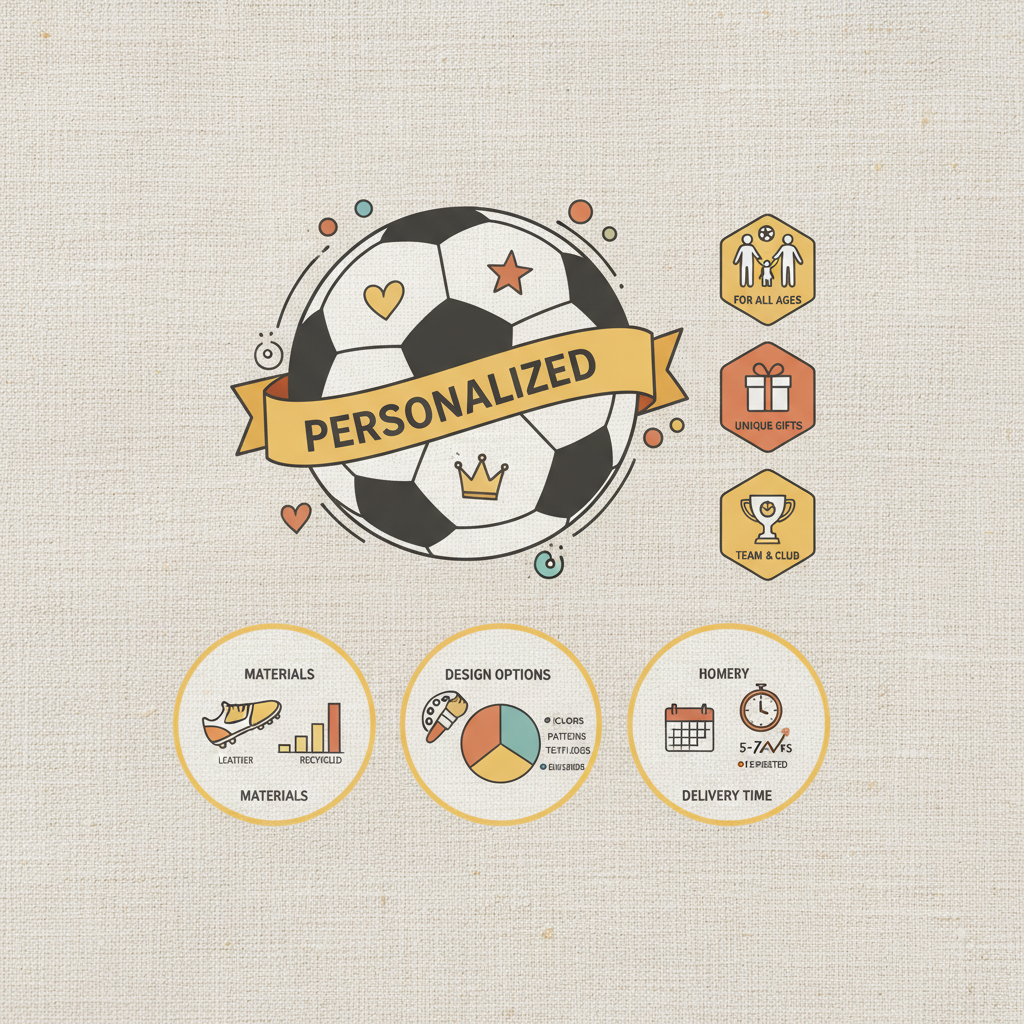 Design Your Team Spirit with a Custom soccer ball personalised