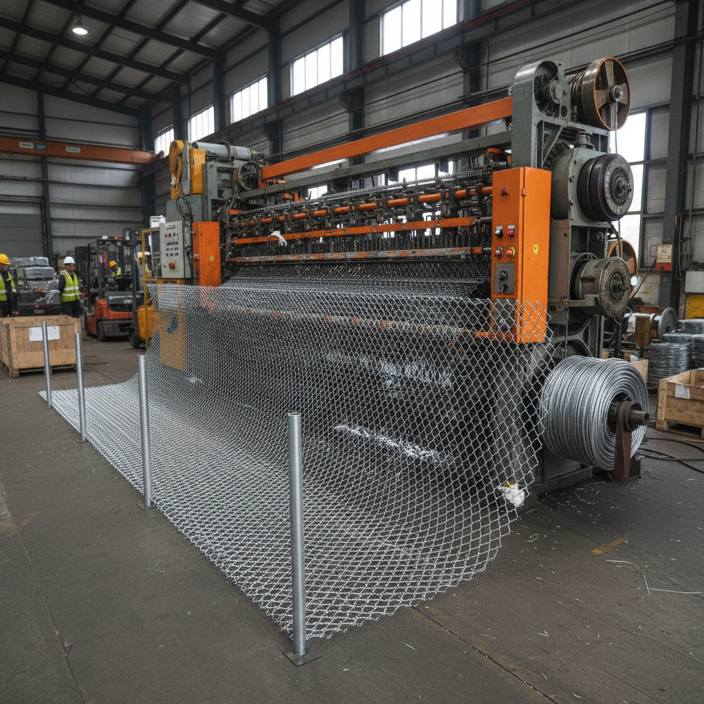 100 ft chain link fence