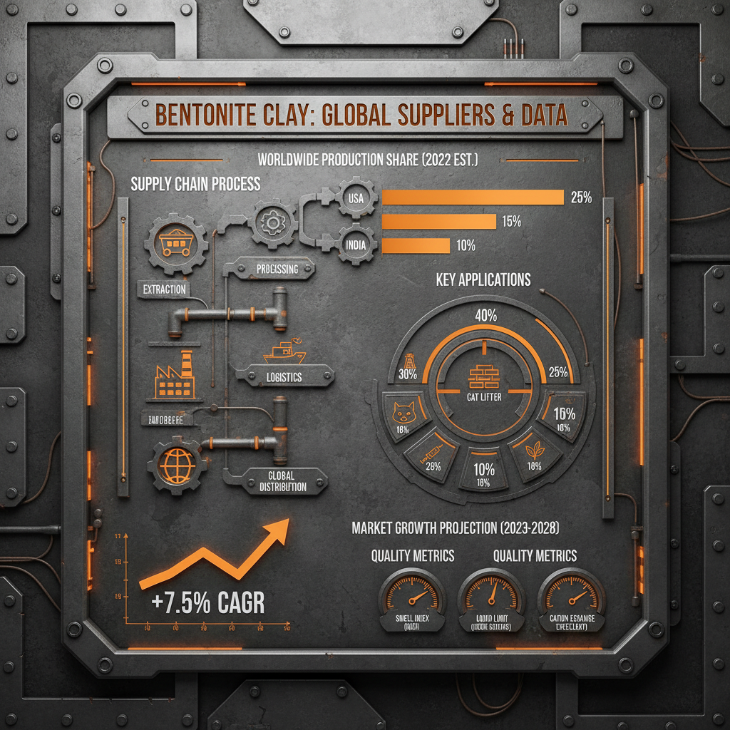 Find Reliable Bentonite Clay Suppliers For Your Industrial Needs