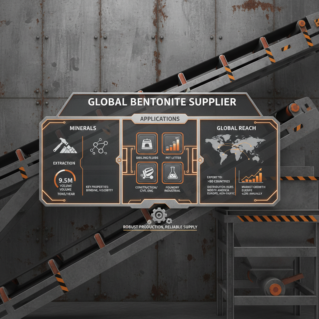 Choosing a Reliable Bentonite Supplier for Optimal Industrial Solutions