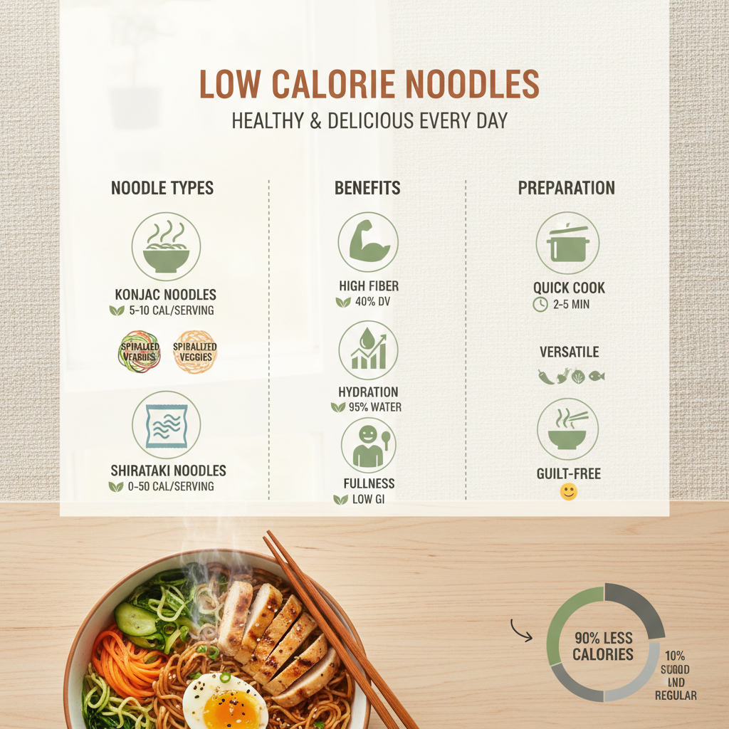Exploring the Health Benefits and Global Impact of Low Calorie Noodles
