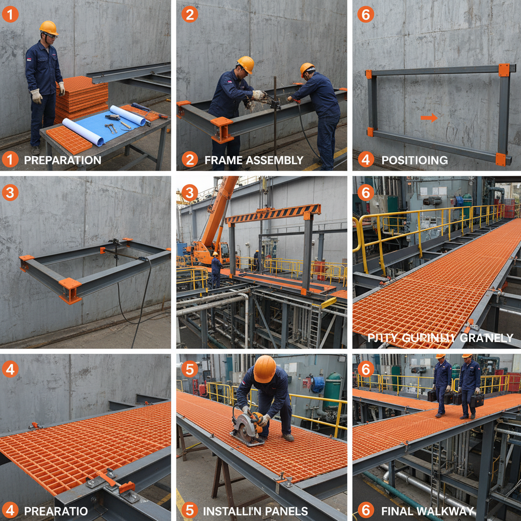 Exploring the Benefits of FRP Grating Walkway for Modern Infrastructure