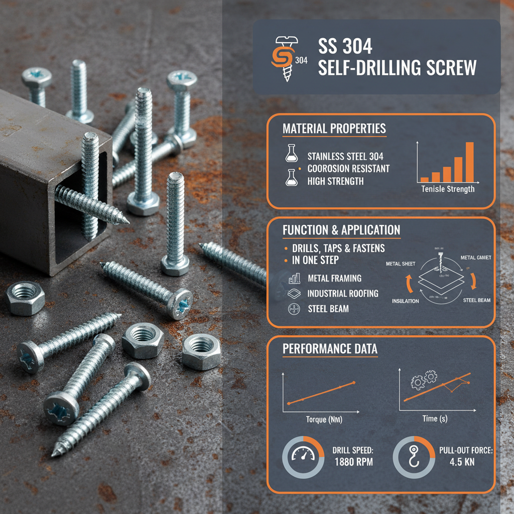 Superior ss 304 Self Drilling Screw Solutions for Modern Construction
