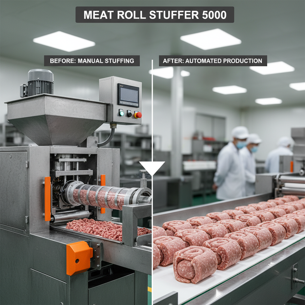 Optimizing Meat Production with Advanced Meat Roll Stuffing Machine Technology