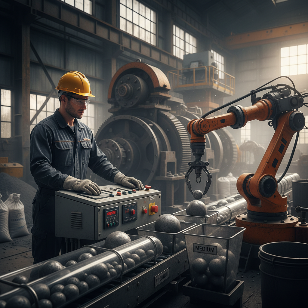 Optimizing Industrial Processes Through Effective Grinding Ball Size Selection