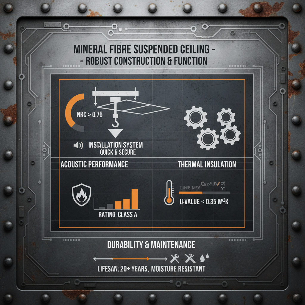 Comprehensive Guide to Mineral Fibre Suspended Ceiling Systems and Applications
