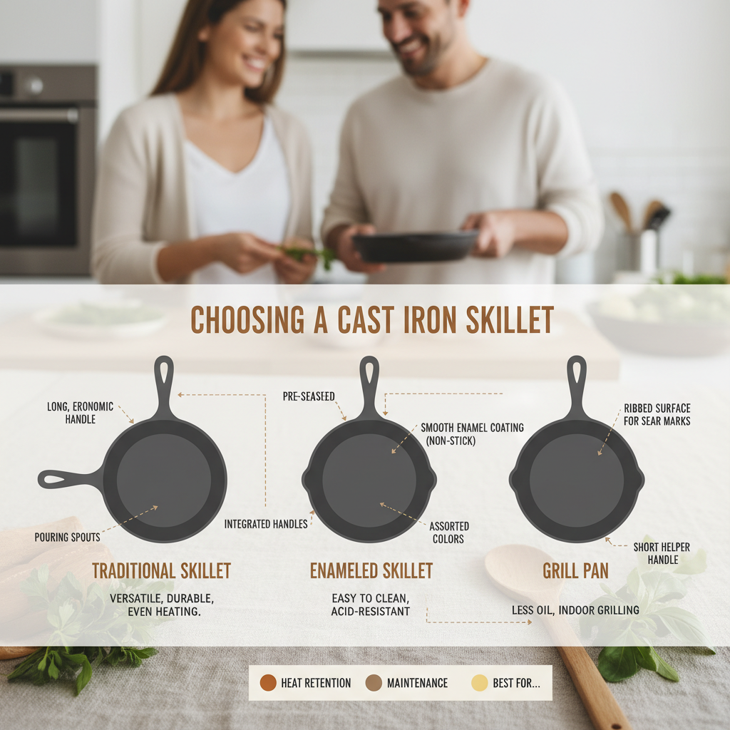 Unlocking Culinary Excellence by choosing a cast iron skillet for Generations