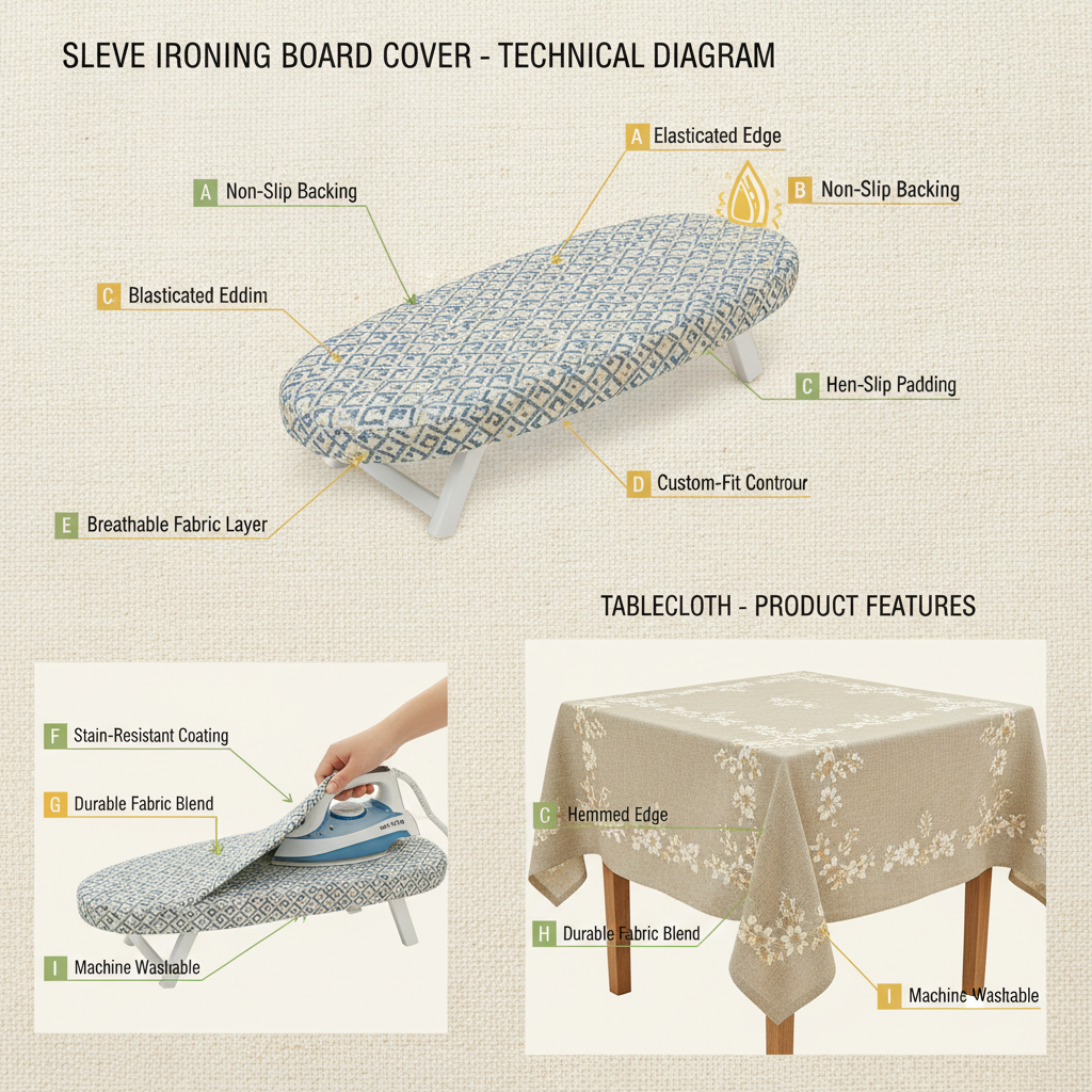 Enhance Garment Care with a Quality Sleeve Ironing Board Cover