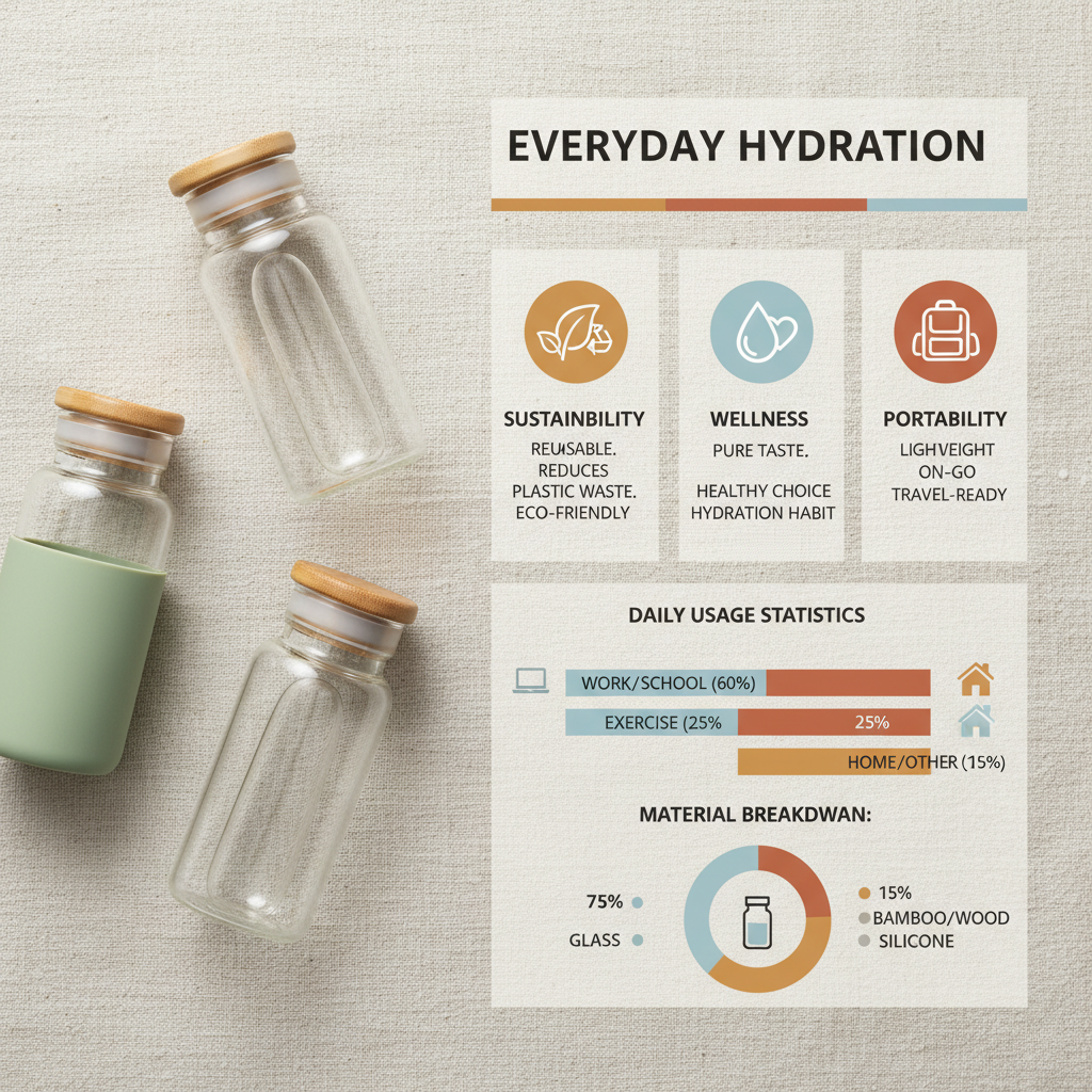 Embrace Sustainable Hydration with a Small Glass Water Bottle
