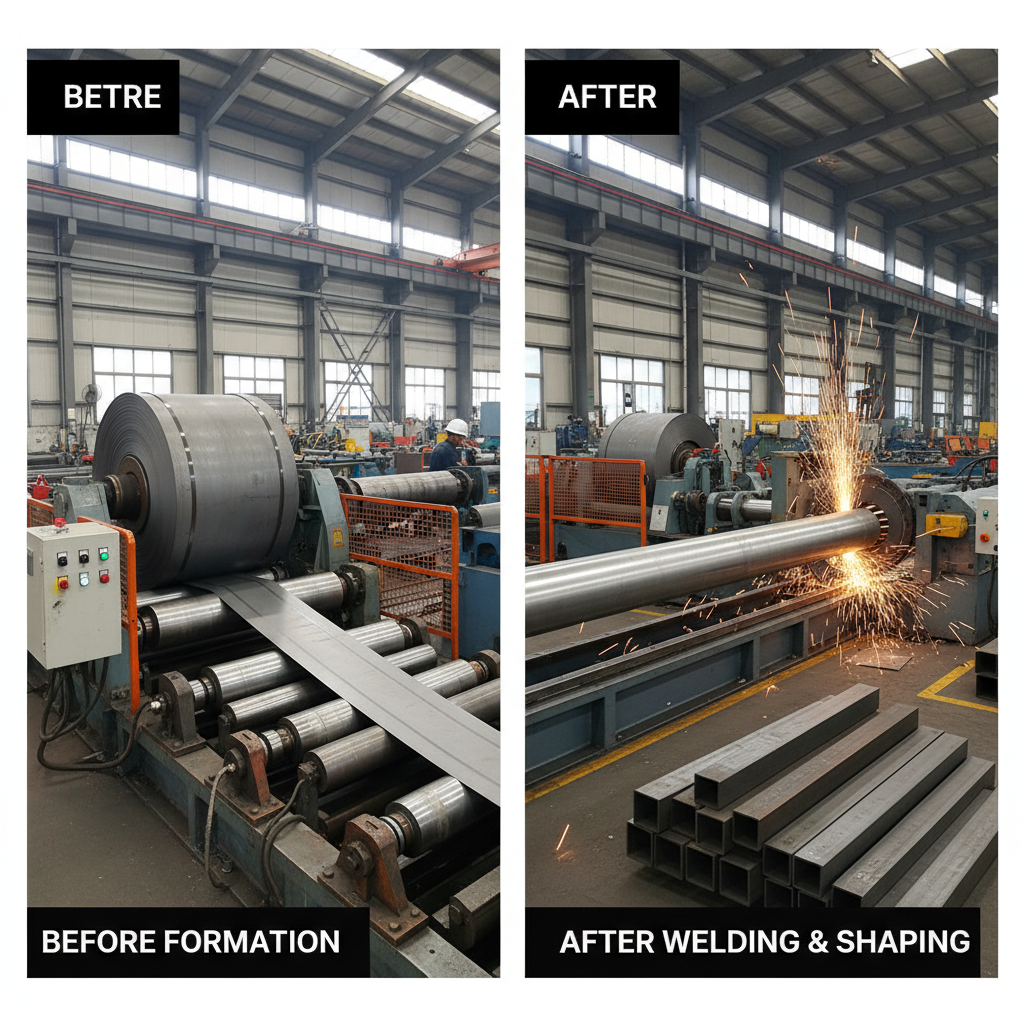 Optimizing Steel Production with Advanced erw tube mill machine Technology