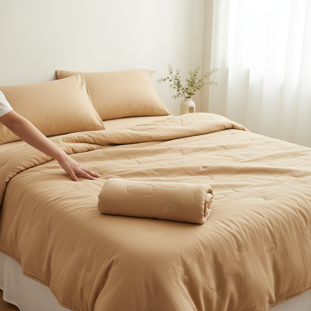 Discover the Comfort and Sustainability of a Bamboo Cotton Quilt