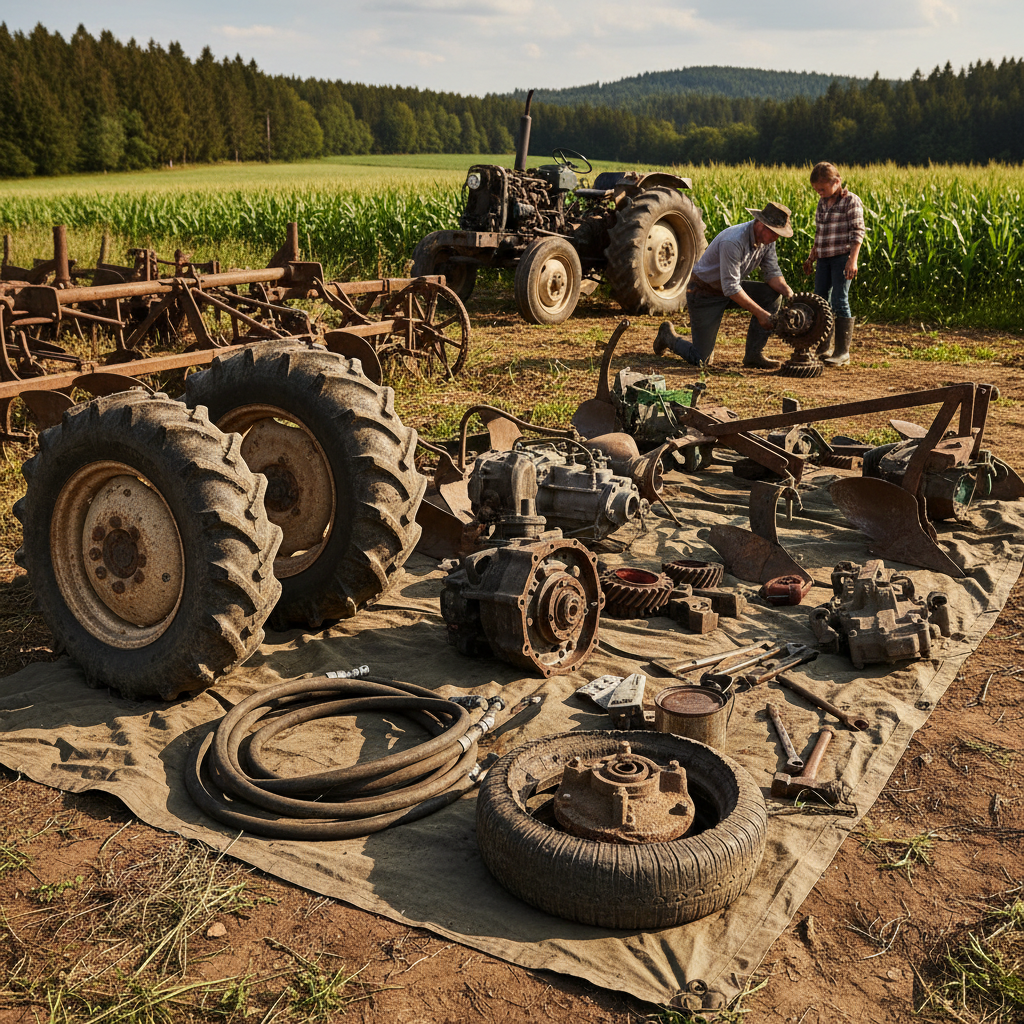 Essential Tractor Parts for Agriculture Ensuring Global Food Production