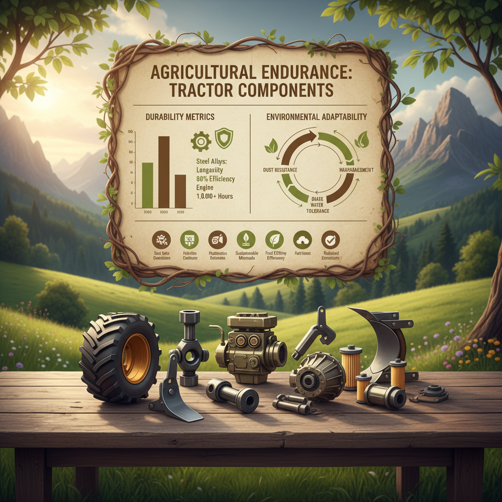 Essential Tractor Parts for Agriculture Ensuring Global Food Production