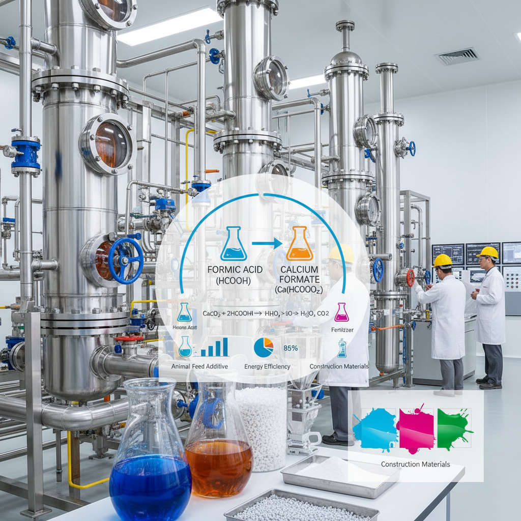 The Significance of Formic Acid to Calcium Formate Conversion in Modern Industry