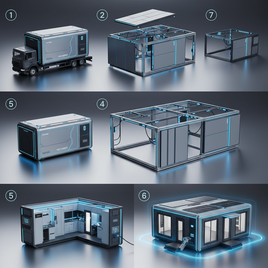 Explore Affordable and Rapidly Deployable Fold Up Houses for Sale Globally