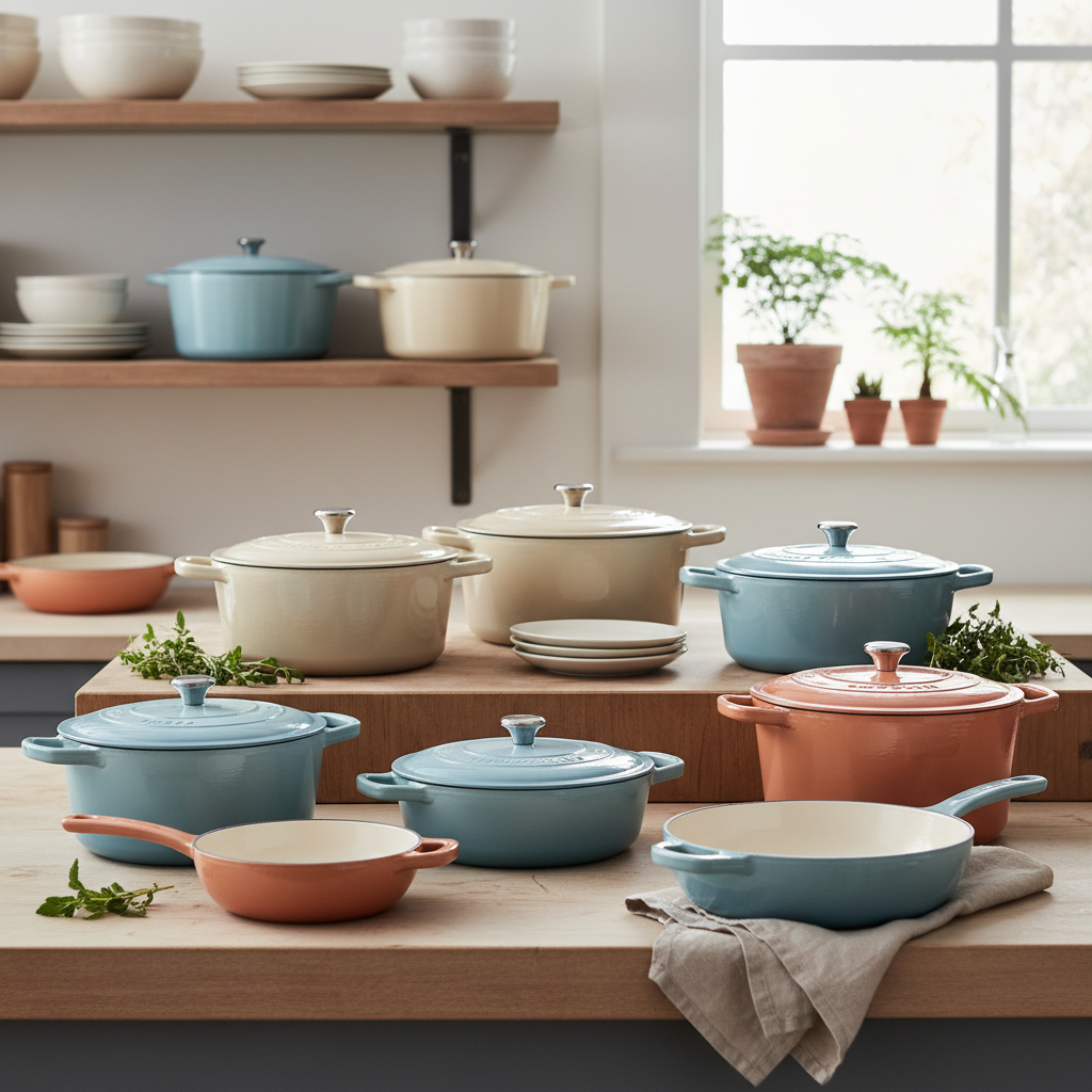 The Timeless Appeal of Durable Enamel Pots and Pans for Modern Kitchens