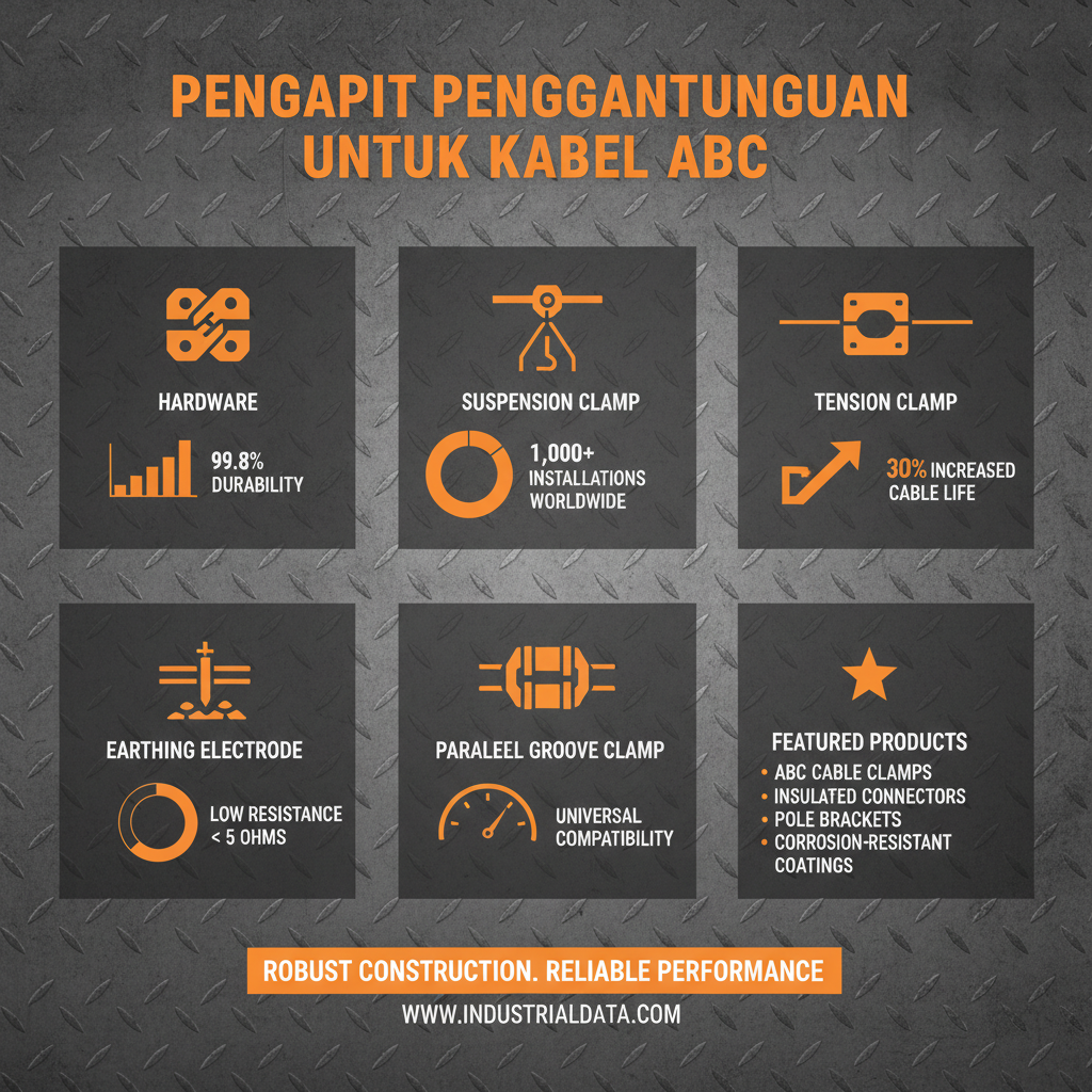Choosing the Right Pengapit Penggantungan untuk Kabel ABC for Safe Aerial Cable Installation