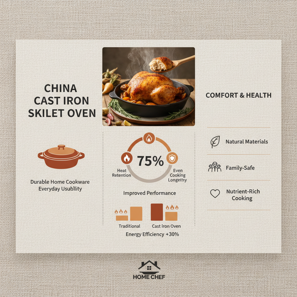 Discover the Superior Quality of China Cast Iron Skillet Oven for Your Kitchen