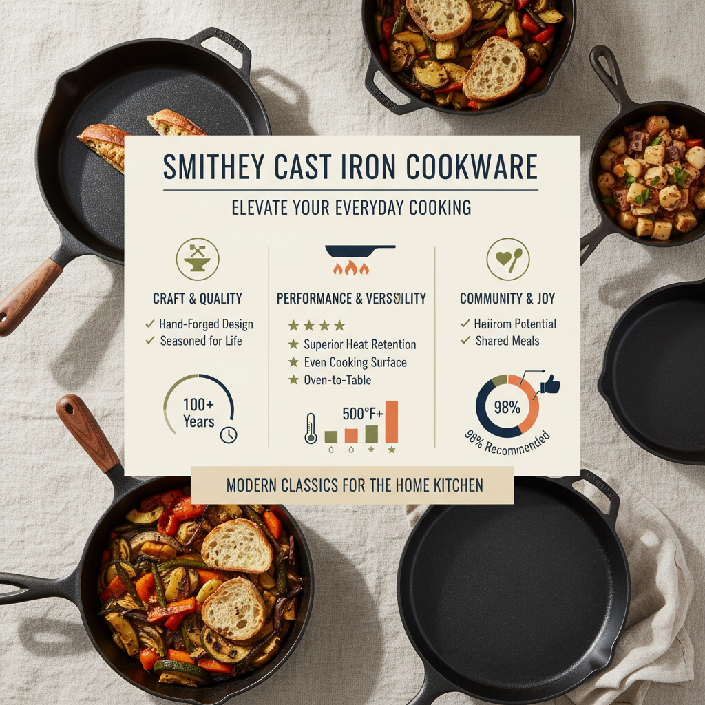 Discover Smithey Cast Iron Cookware For Exceptional Culinary Performance