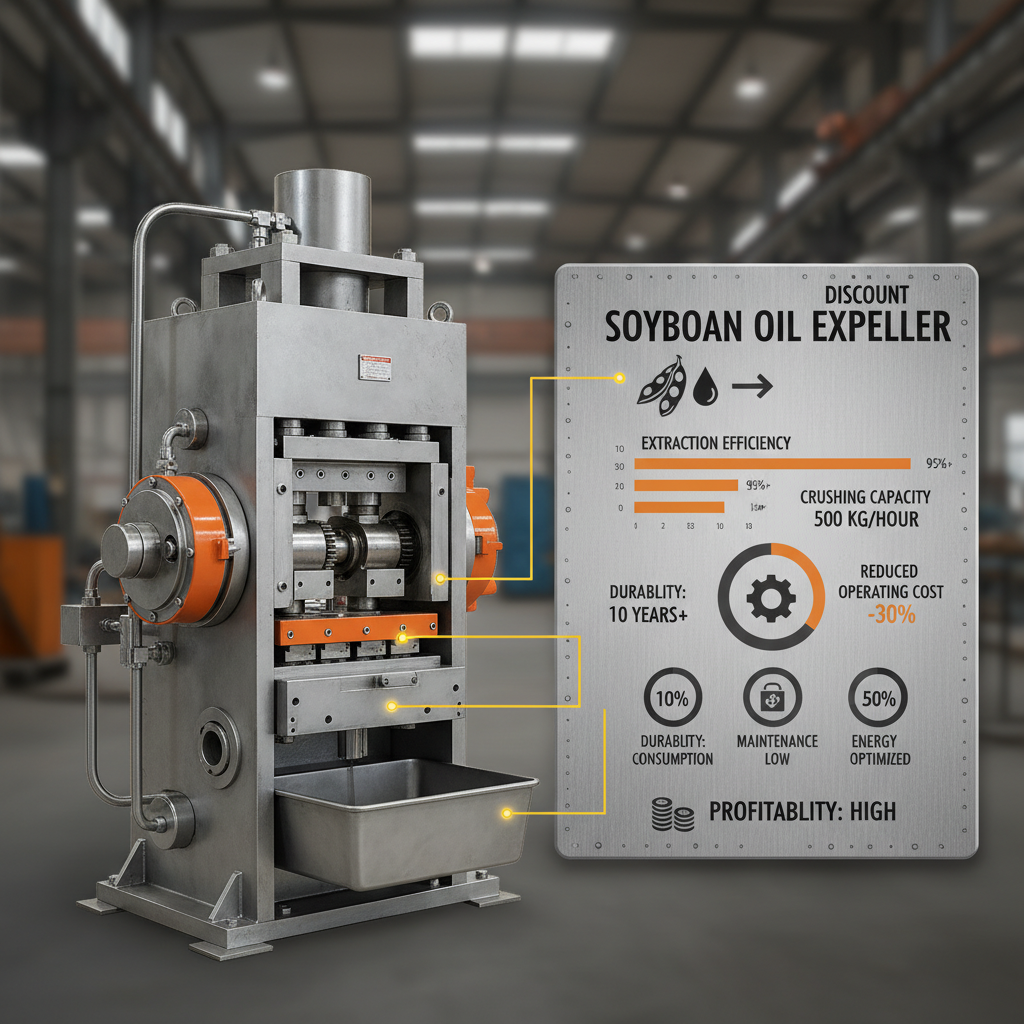 Find the Best Discount Soybean Oil Expeller for Efficient Oilseed Processing