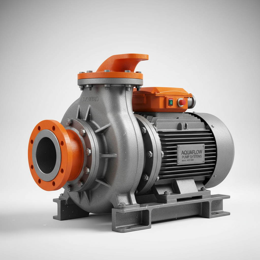 Choosing the Right High Quality Wastewater Centrifugal Pump for Optimal Performance