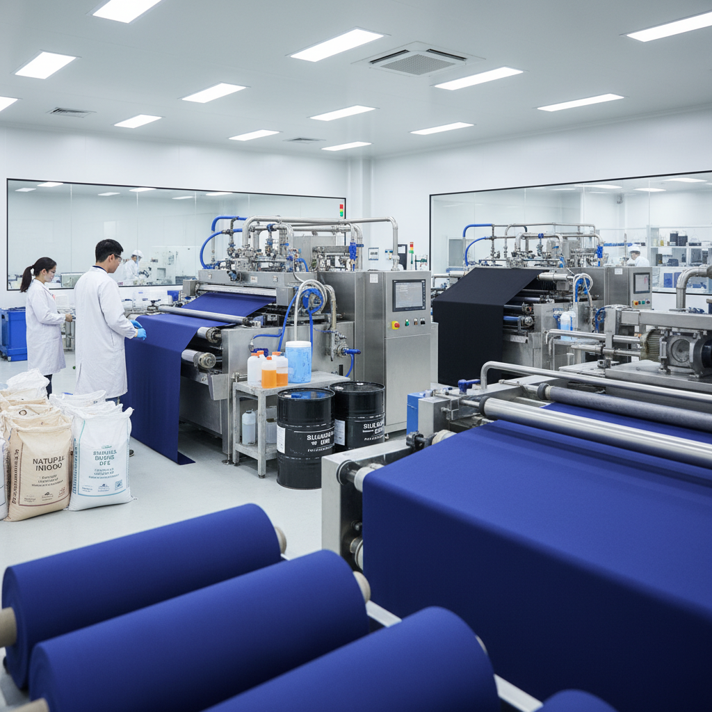 Exploring China Blue Dye Fabric Production Applications and Sustainable Sourcing