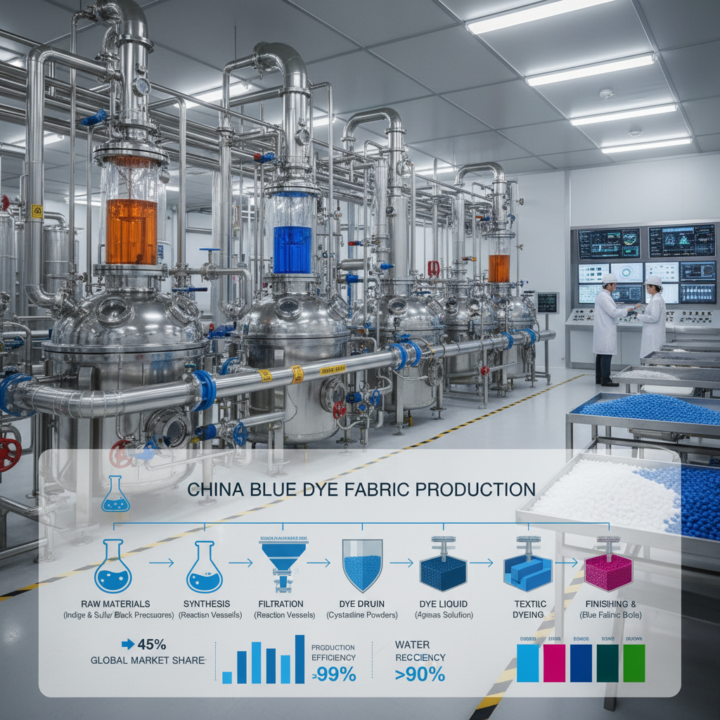 Exploring China Blue Dye Fabric Production Applications and Sustainable Sourcing