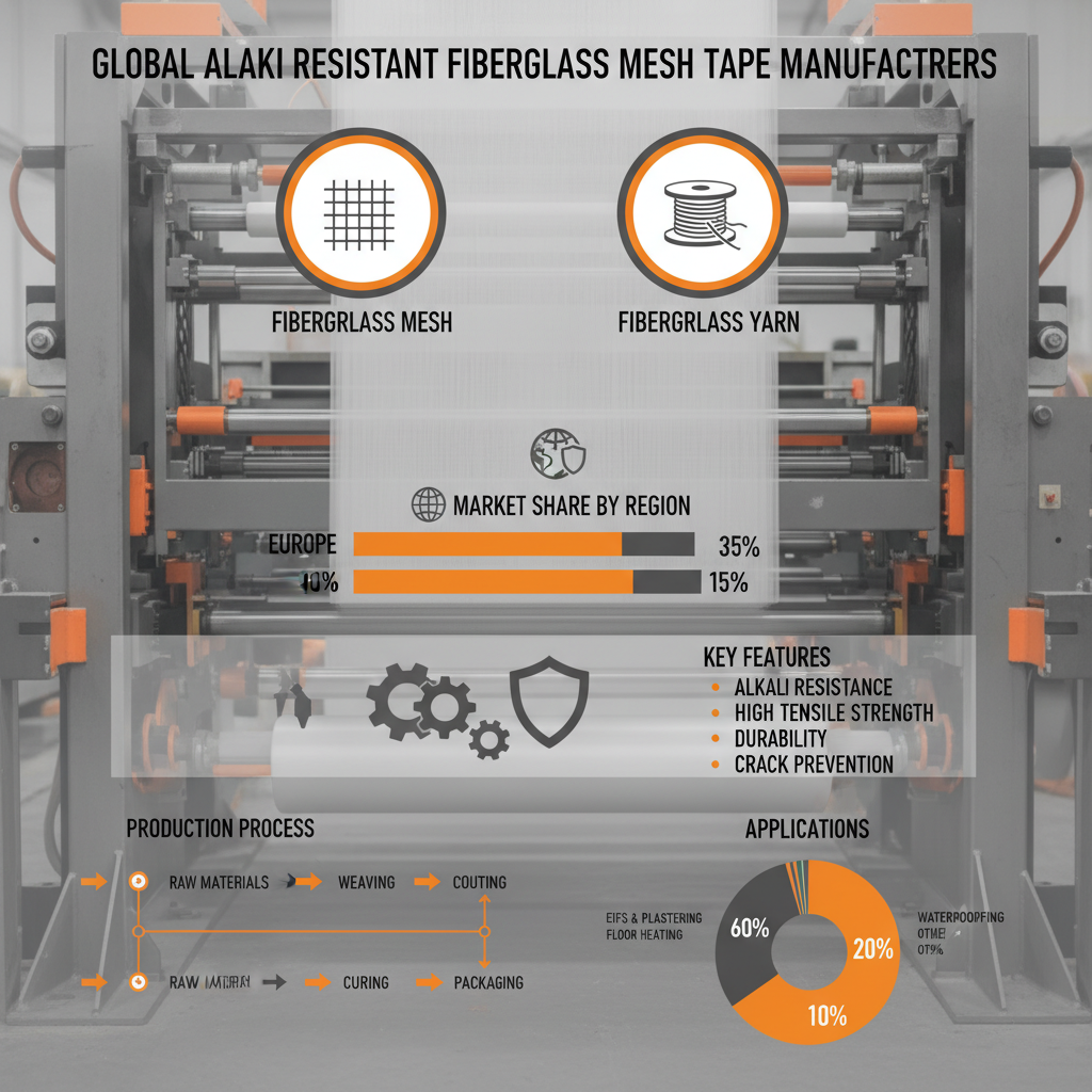 Leading Alkali Resistant Fiberglass Mesh Tape Manufacturer Tainuo Fiberglass Mesh