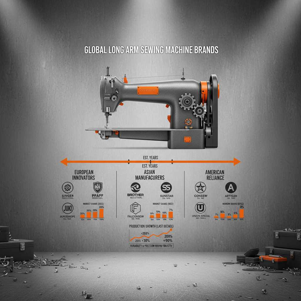 Exploring Top Long Arm Sewing Machine Brands for Industrial Needs
