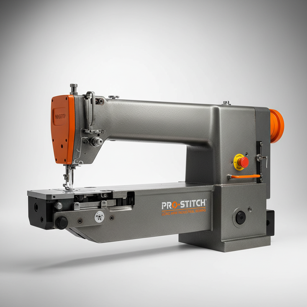 Unlock Industrial Sewing Efficiency with a Long Arm Stitching Machine