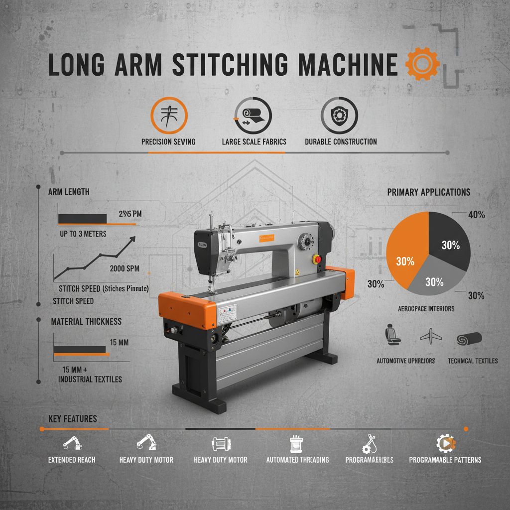 Unlock Industrial Sewing Efficiency with a Long Arm Stitching Machine