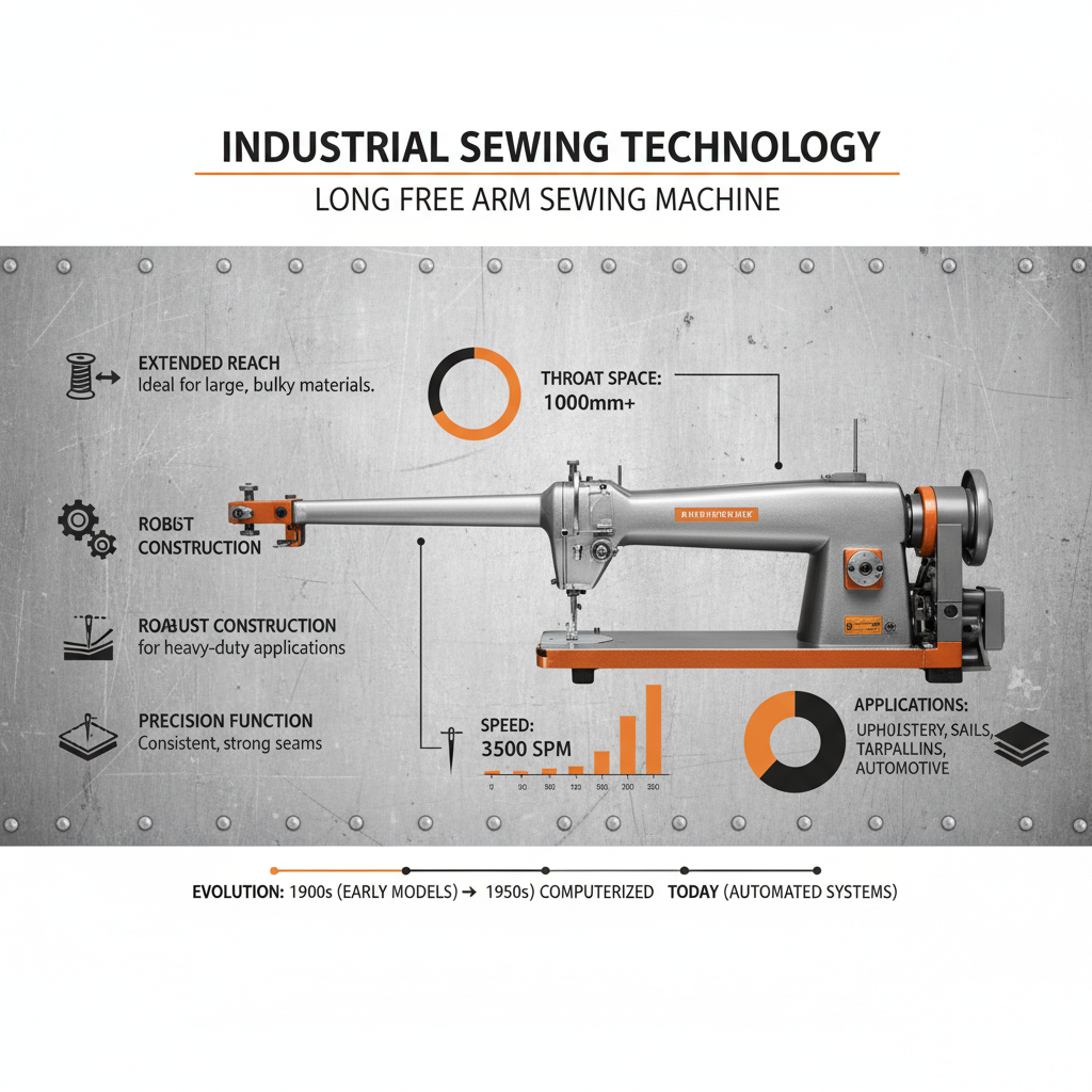 Choosing the Ideal Long Free Arm Sewing Machine for All Your Projects