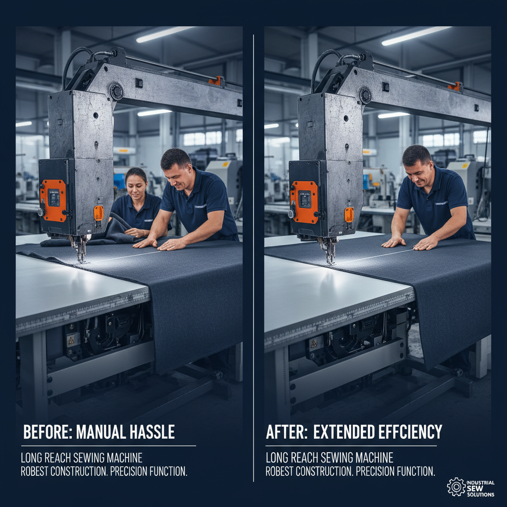 Unlock Precision and Efficiency with a Long Reach Sewing Machine Solution