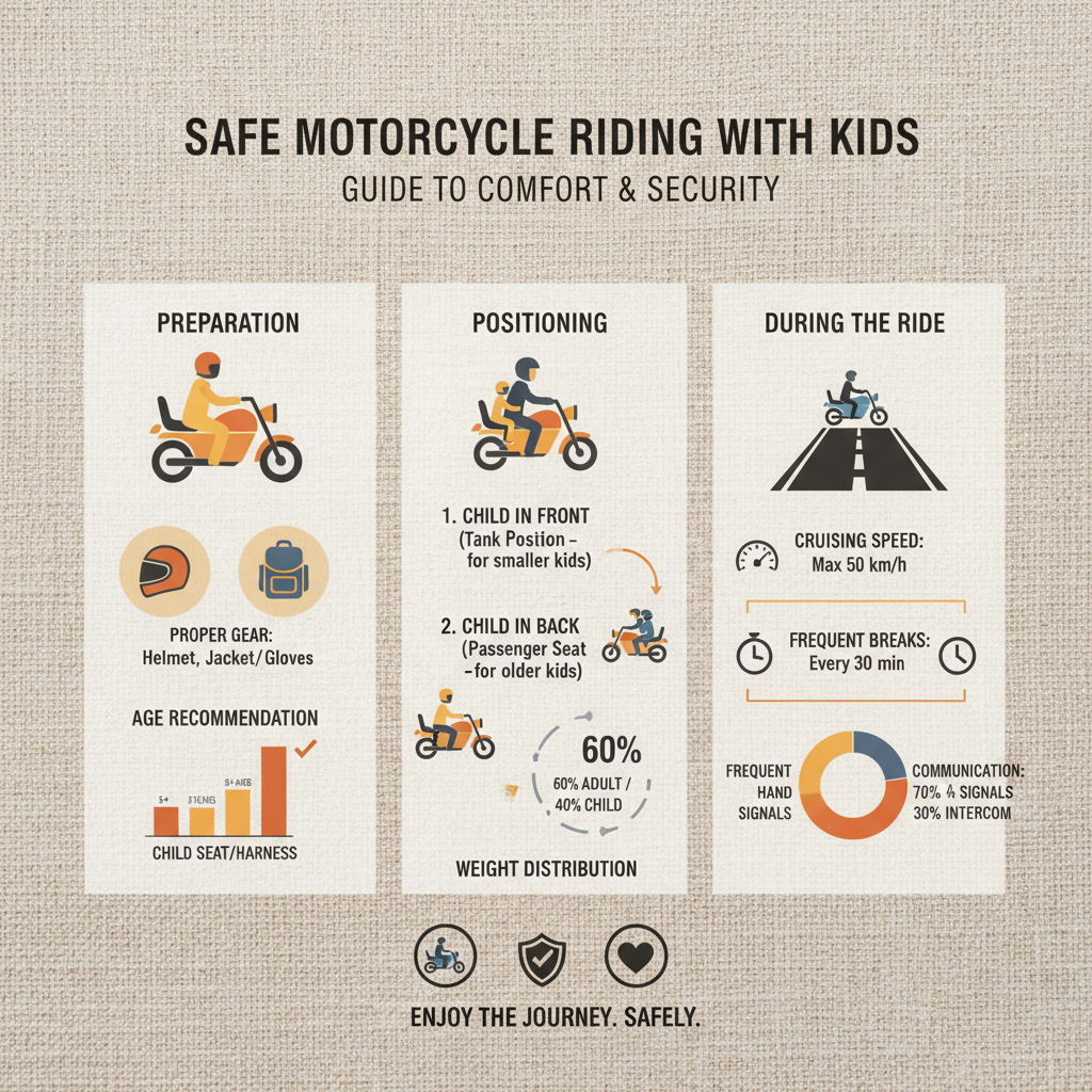 A Comprehensive Guide on How to Ride a Motorcycle with a Kid Safely