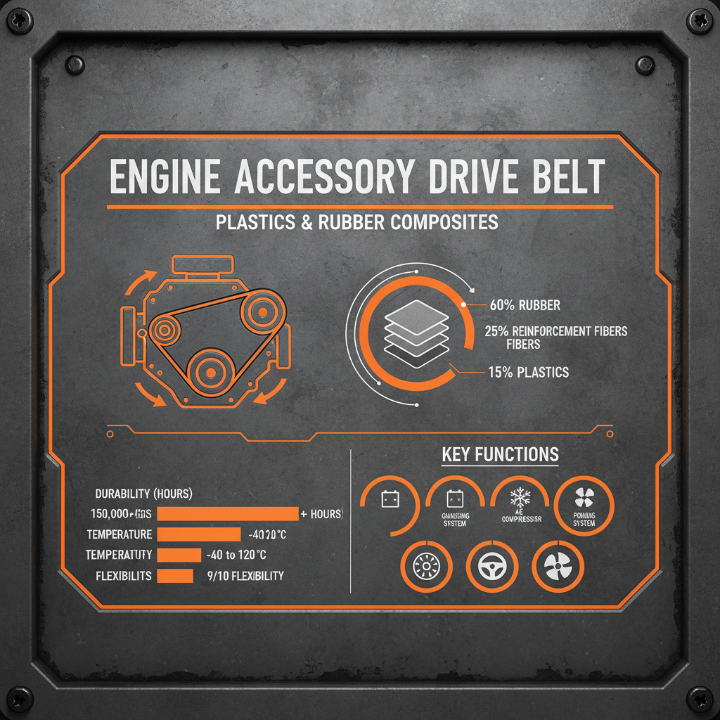 Understanding the Engine Accessory Drive Belt for Optimal Vehicle Performance