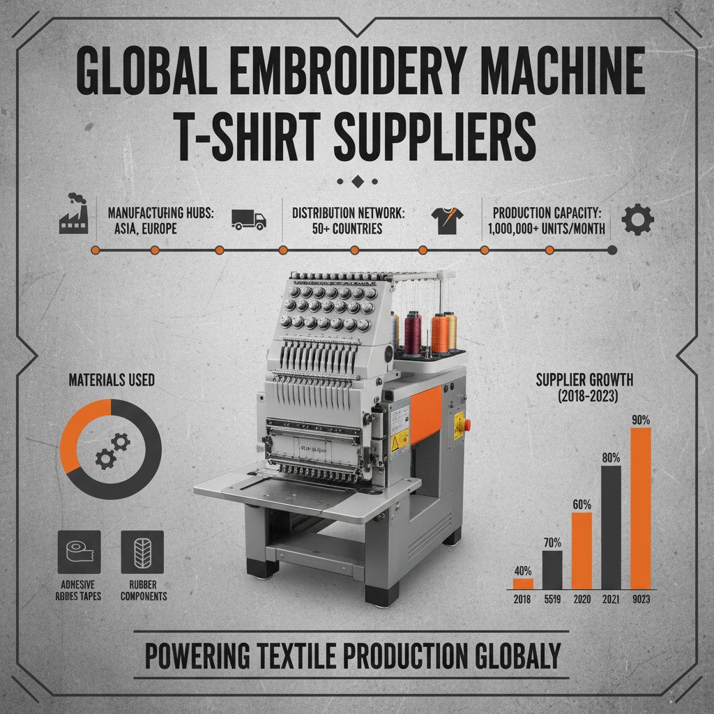 Find Top Quality Embroidery Machine T Shirt Suppliers For Your Apparel Needs