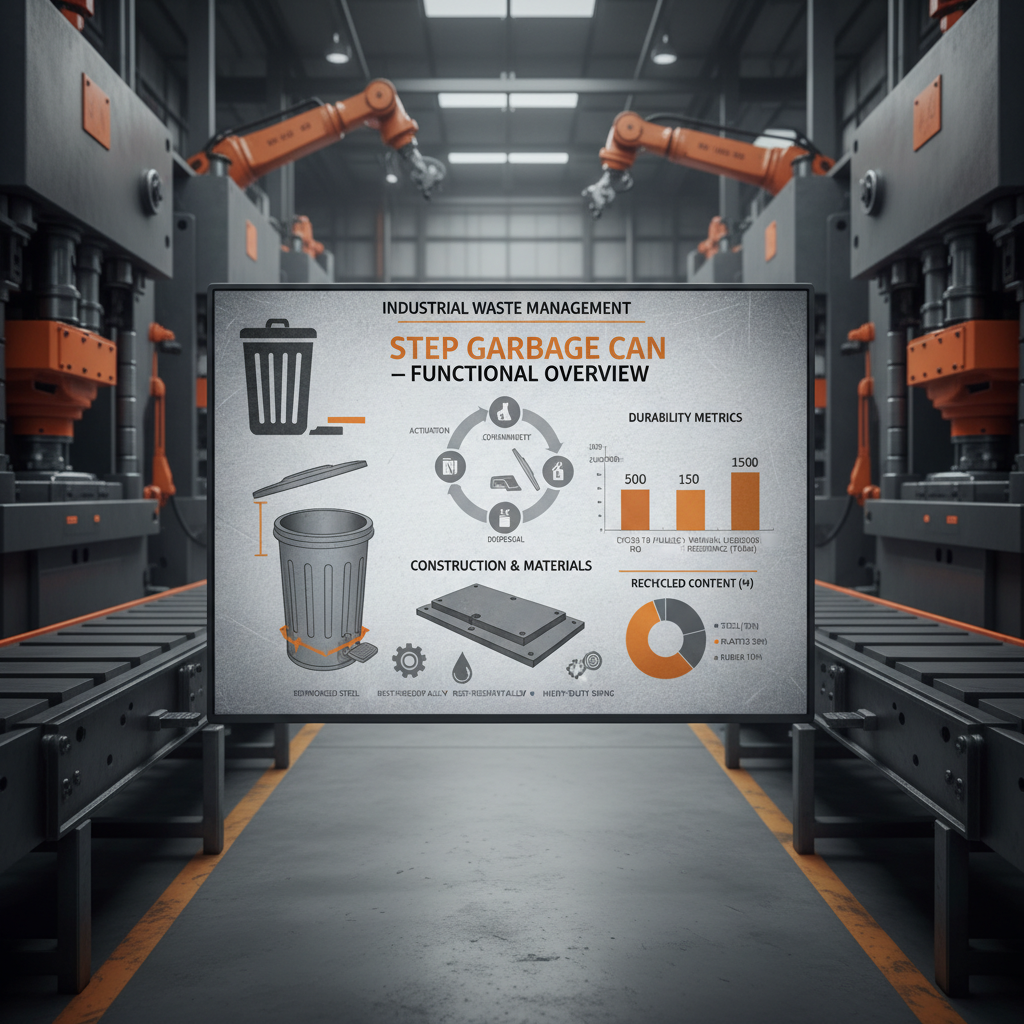 Choosing the Right Step Garbage Can for Your Home or Business