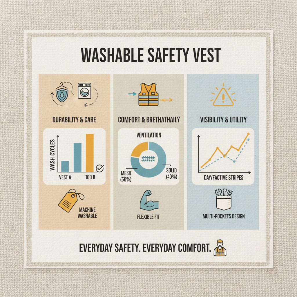 Comprehensive Guide to Choosing the Right Washable Safety Vest for Optimal Protection