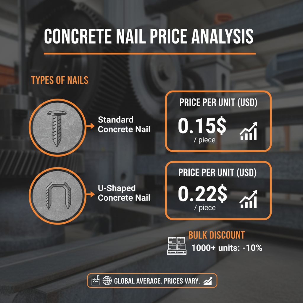 Understanding Concrete Nail Price Factors and Optimal Purchasing Strategies