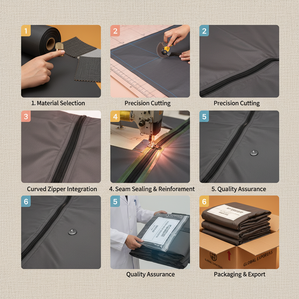 Leading Curved Zipper Body Bag Exporters for Fashion and Functionality Leading Curved Zipper Body Bag Exporters for Fashion and Functionality