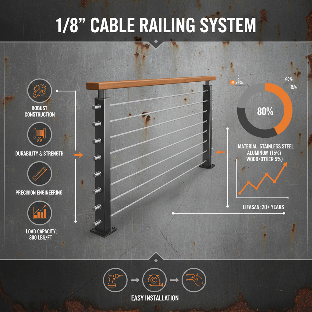 Comprehensive Guide to 1 8 Cable Railing for Modern Deck and Staircase Designs