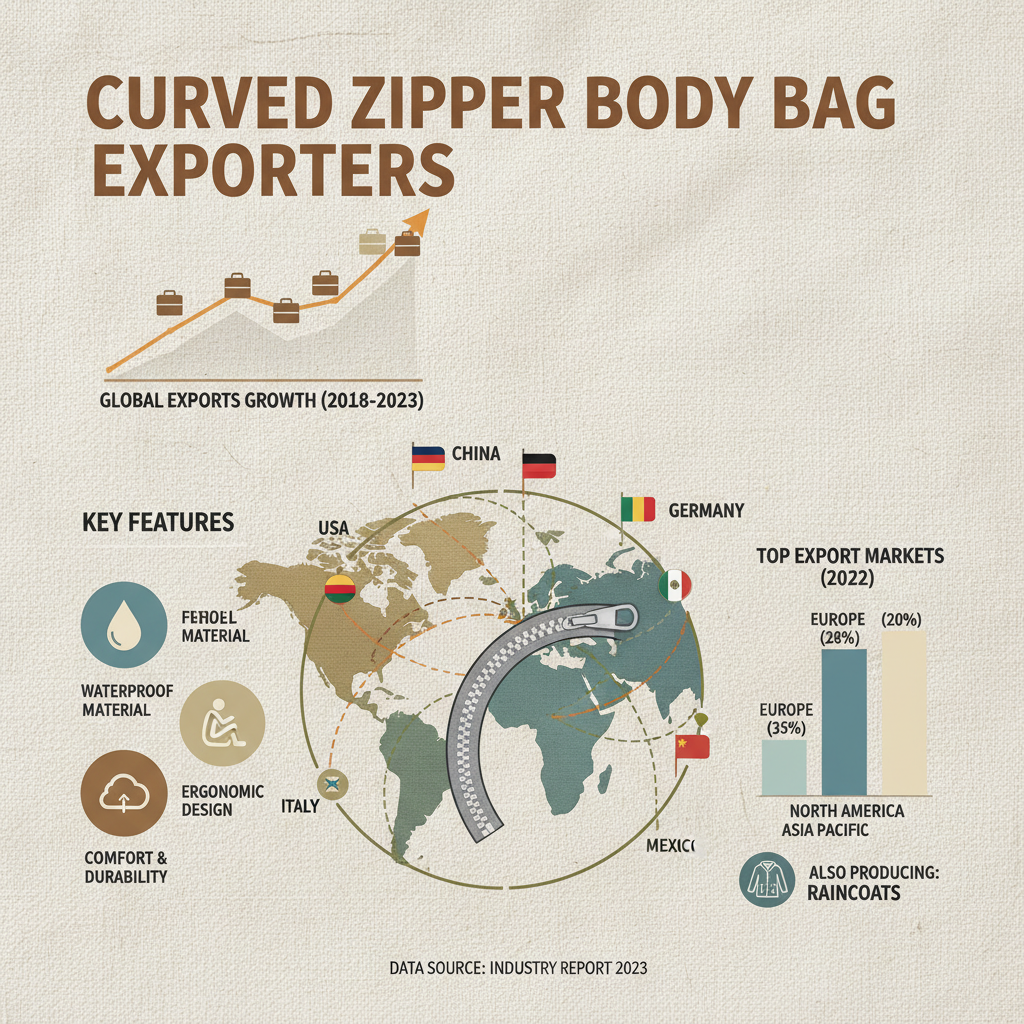 Leading Curved Zipper Body Bag Exporters for Fashion and Functionality Leading Curved Zipper Body Bag Exporters for Fashion and Functionality