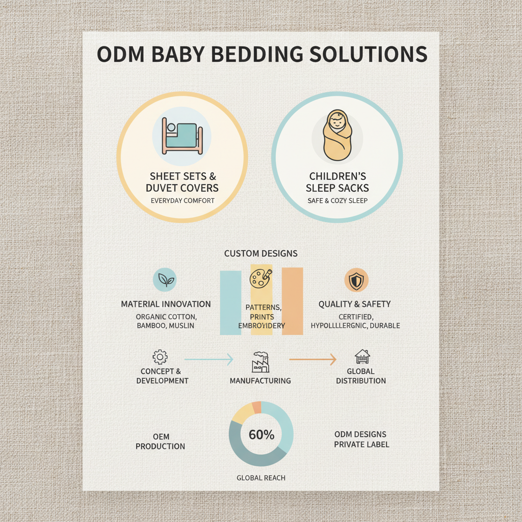 High Quality ODM Baby Bedding Items for Safe and Comfortable Infants
