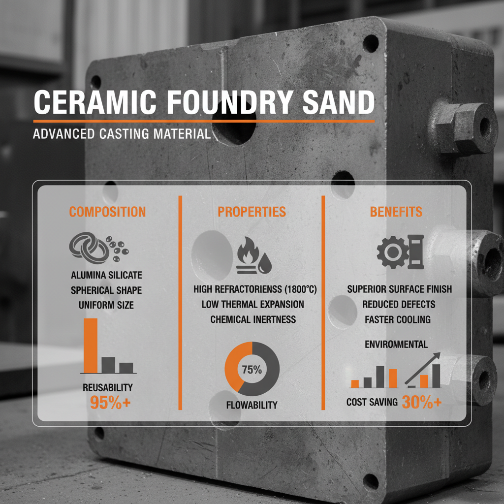Understanding the Properties and Applications of Ceramic Foundry Sand for Metal Casting