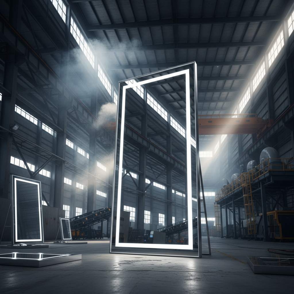 Enhance Your Space with a Stylish Full Length Mirror with LED Lights