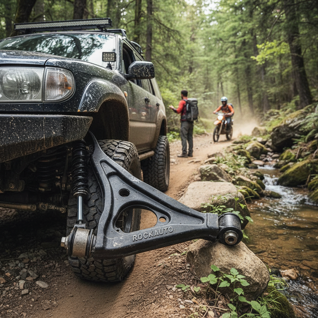 RockAuto Control Arm Solutions for Vehicle Stability and Ride Quality