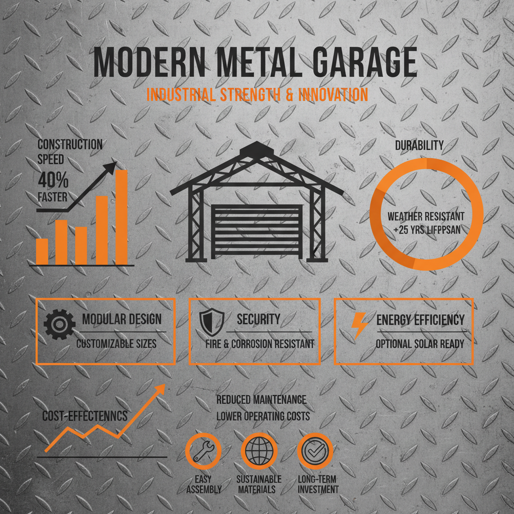 Invest in a Durable Modern Metal Garage for Home or Business