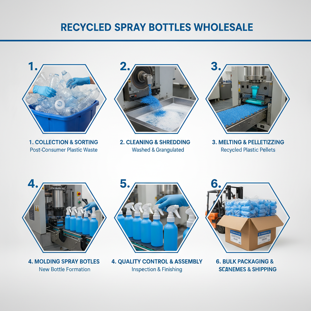 Wholesale Recycled Spray Bottles for Sustainable Packaging Solutions