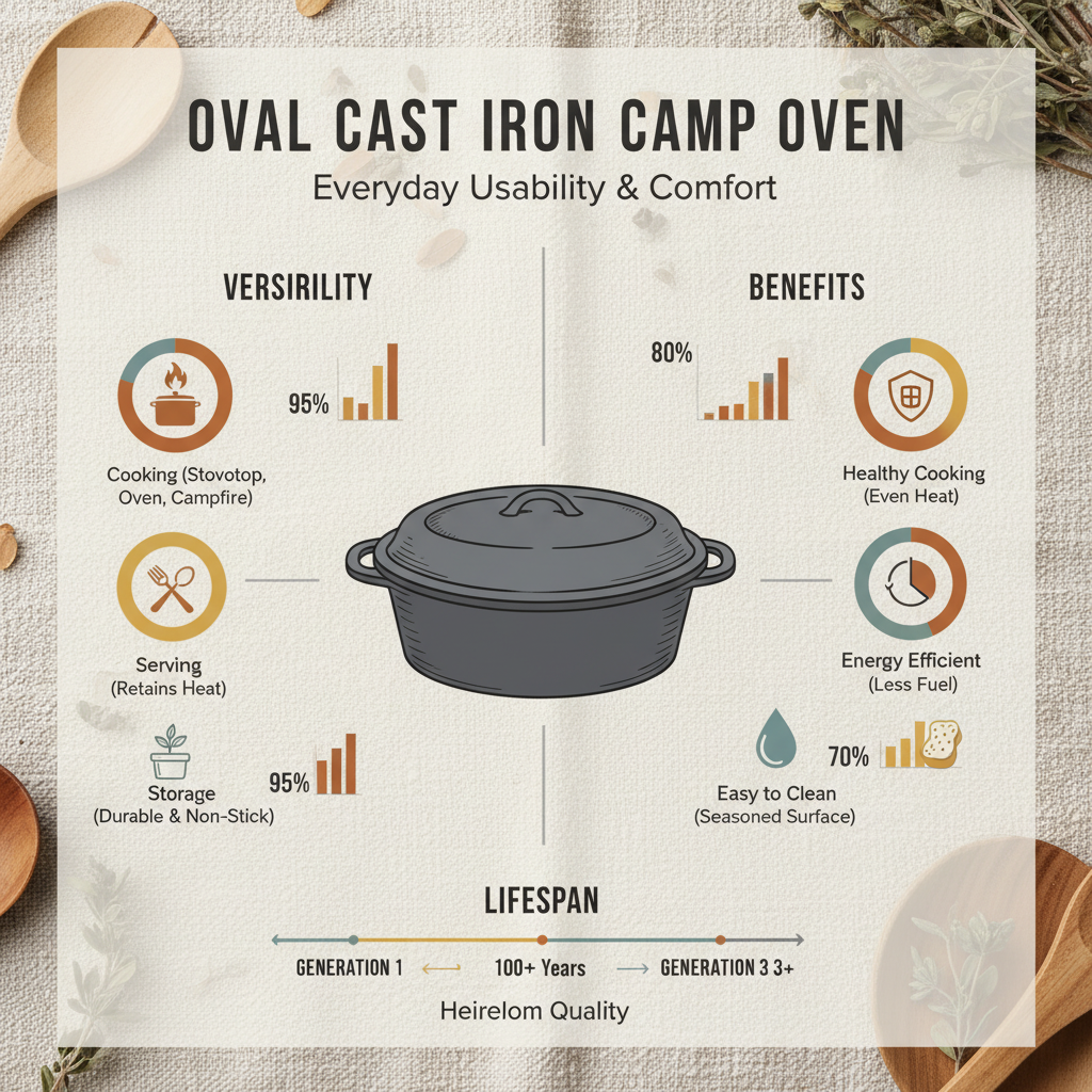 Discover the Versatility and Benefits of the Oval Camp Oven for Outdoor Cooking