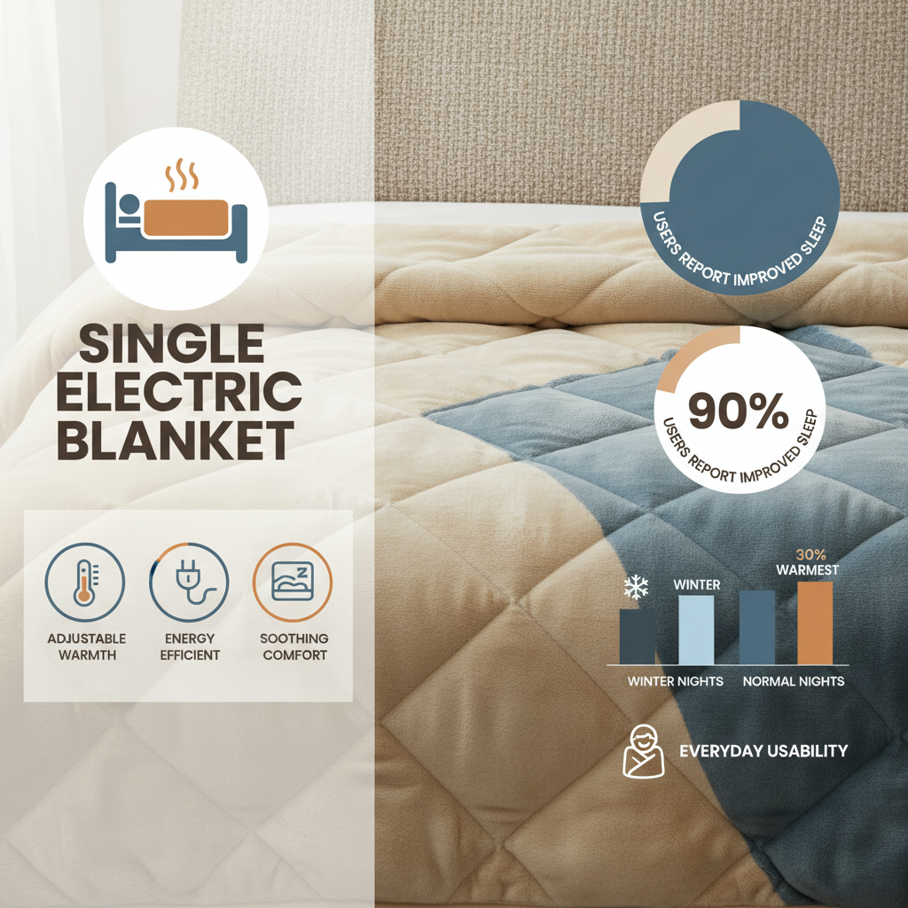 Choosing the Perfect Single Electric Blanket for Warmth and Comfort